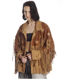 THE TALES - Portobello Road Fringed Suede Jacket