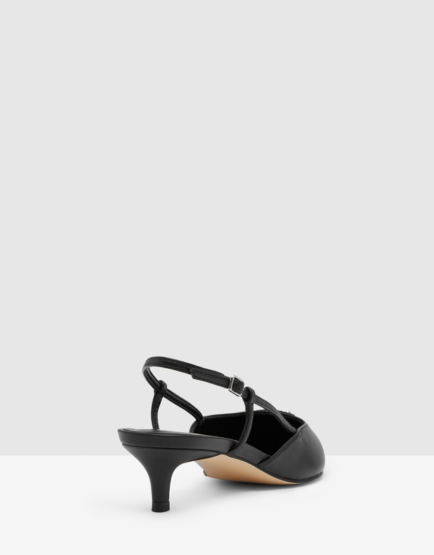 GUESS - Jesson Sling Back Kitten Heels