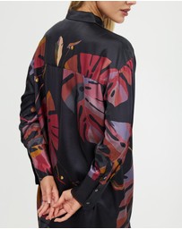 Grace Willow - Jasmine Silk Shirt Dress