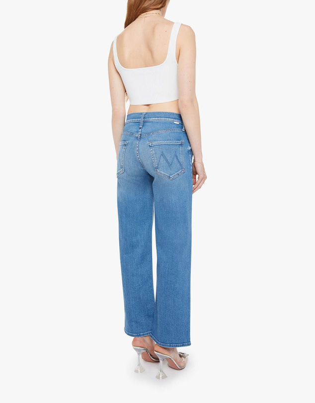 MOTHER - The Mid Rise Rambler Zip Ankle Jeans