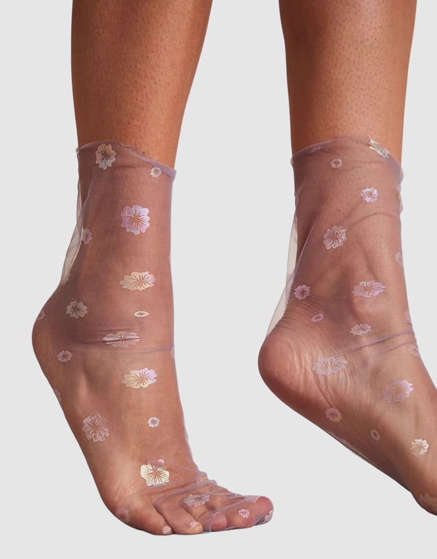 High Heel Jungle - Hologram Daphne Socks