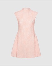 ROTATE - Mesh Mini Dress