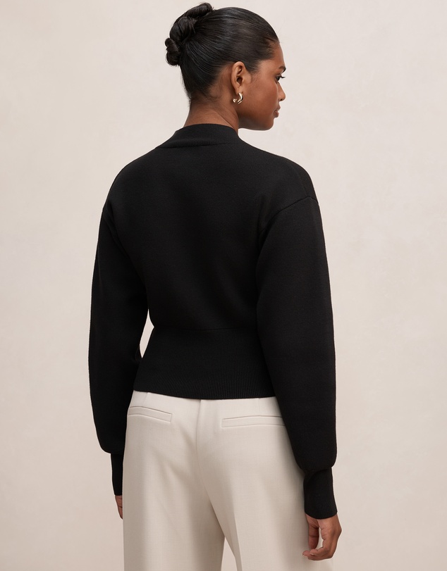 Forever New Petite - Hanna Petite Zip Knitted Jacket