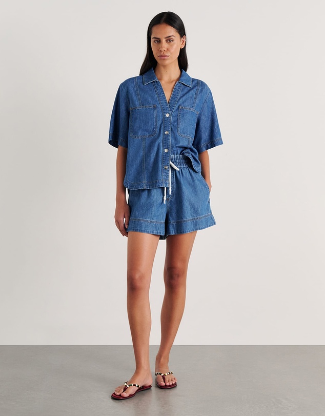 Jag - Loe Denim Pull On Short