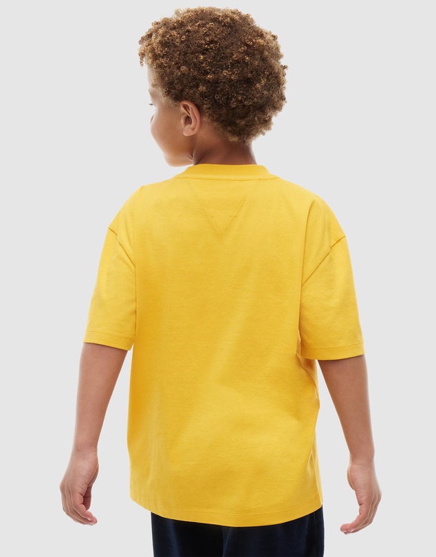 Tommy Hilfiger - Kids Unisex 8-16 Essential Flag Logo Jersey T-Shirt - Teens