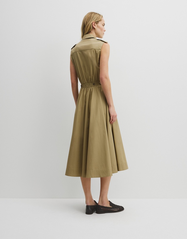 Country Road - Australian Cotton Fit-and-flare Midi Dress