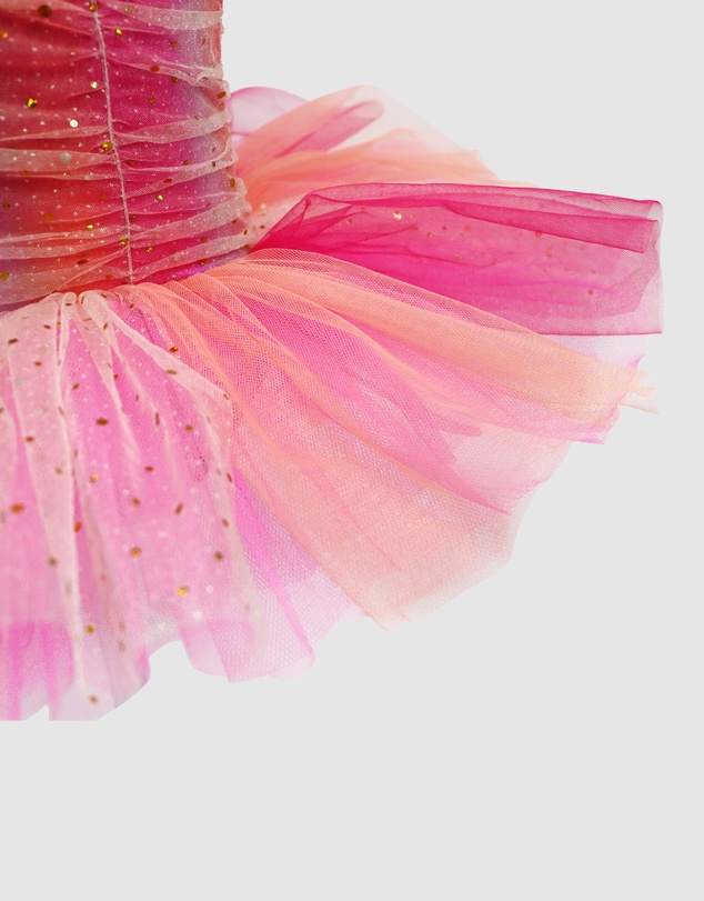 Pink Poppy - Vibrant Vacation Party Tutu