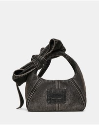 Marc Jacobs - The Bow Denim Mini Sack Bag