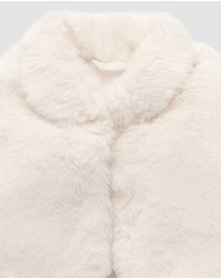 Purebaby - Faux Fur Cape - Kids-Babies