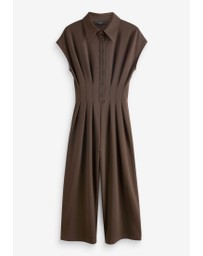 NEXT - Corset Detail Short Sleeve Jumpsuit