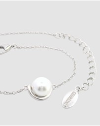 Georgini - Georgini Adagio Crescent Nine-2-Five Pearl Racelet Silver 15cm +4cm