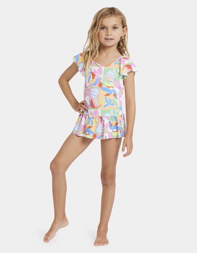Billabong - Girls 0 to 5 Sun Shift One Piece Swimsuit
