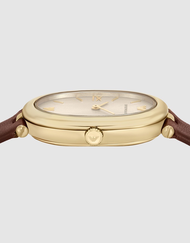 Emporio Armani - Brown Analogue Watch