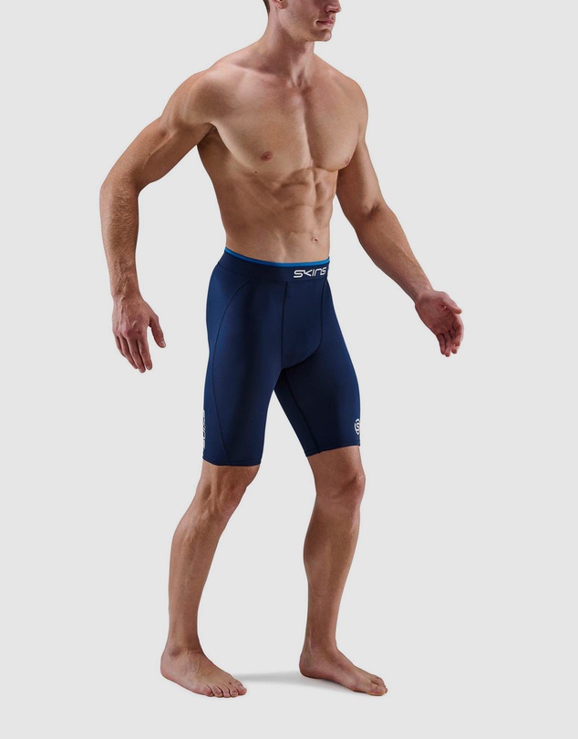 SKINS - SERIES-1 Compression Double Waist Half Tights - Men's