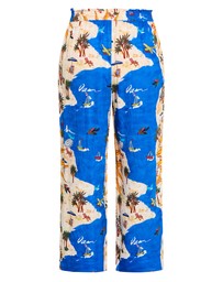 City Chic - Postcard Placement Print Pant