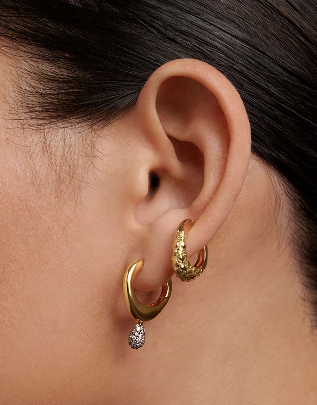 PDPAOLA - Duna Hoop Earrings