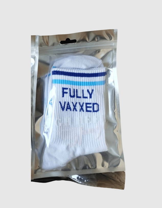 High Heel Jungle - Fully Vaxxed Cotton Sock