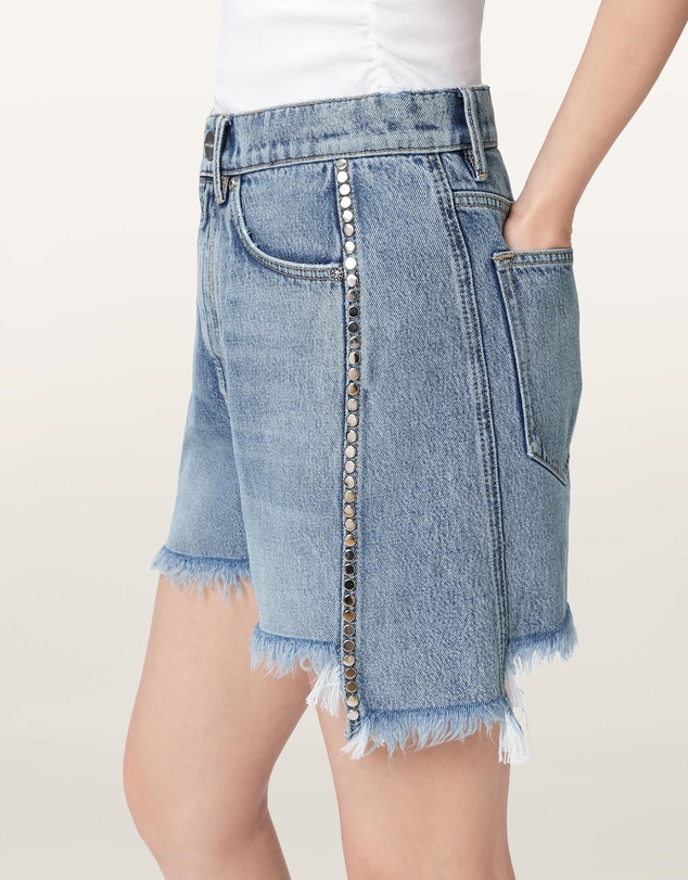 AllSaints - Frankie Stud Shorts