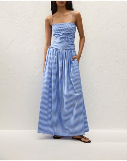 Joao Stripe Azulejo Blue