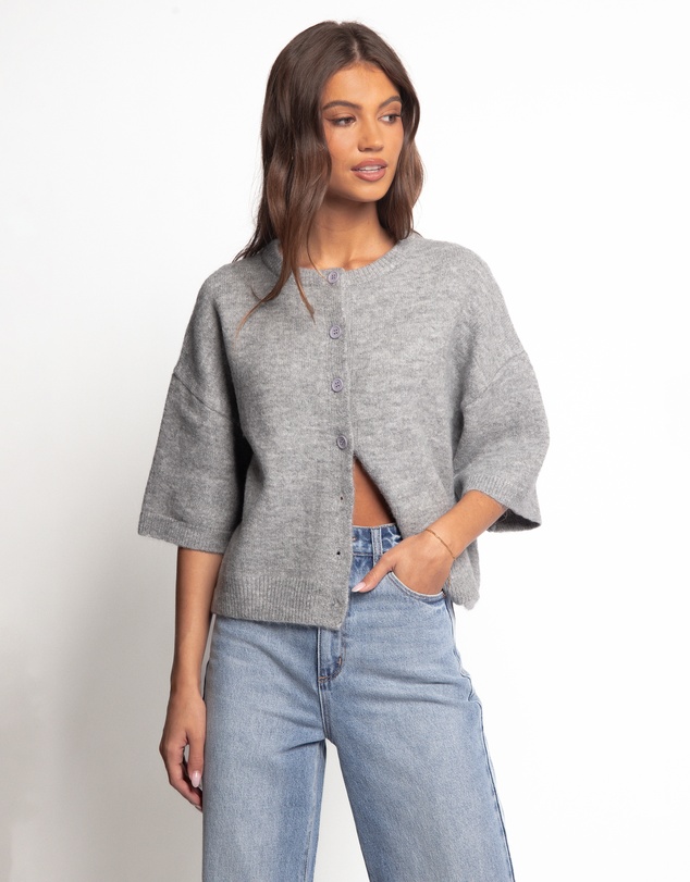 Petal & Pup - Lilith Knit Top - Grey