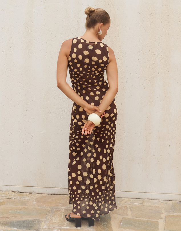 Runaway the Label - Kai High Neck Maxi Dress
