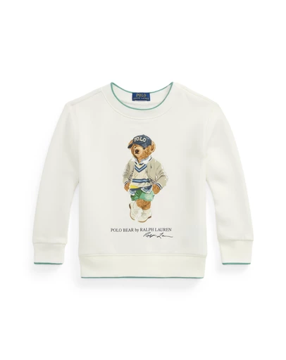 Polo Ralph Lauren - Polo Bear Fleece Sweatshirt Dress - Babies-Kids
