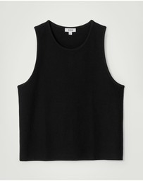COS - Textured Cotton Jersey Vest