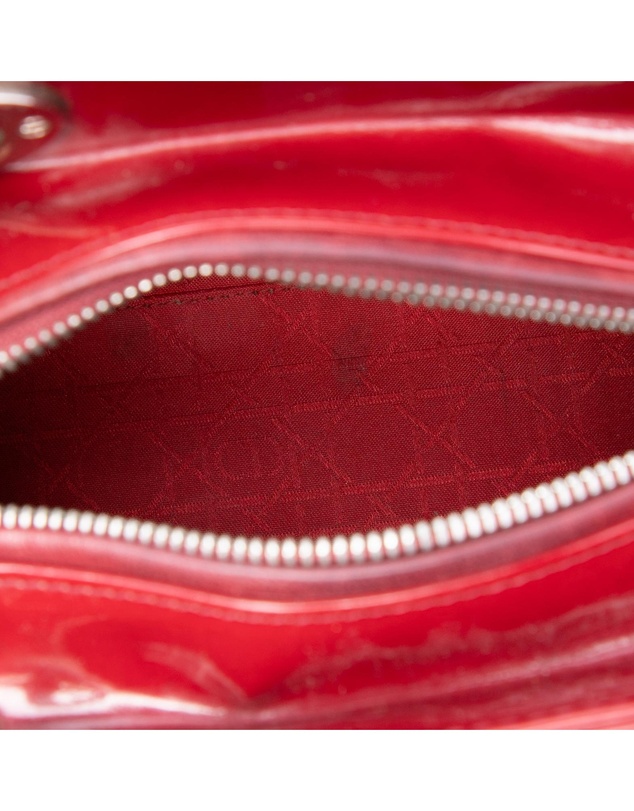 Pre-Loved by Azura Reborn - Pre-Loved Medium Patent Cannage Lady Dior