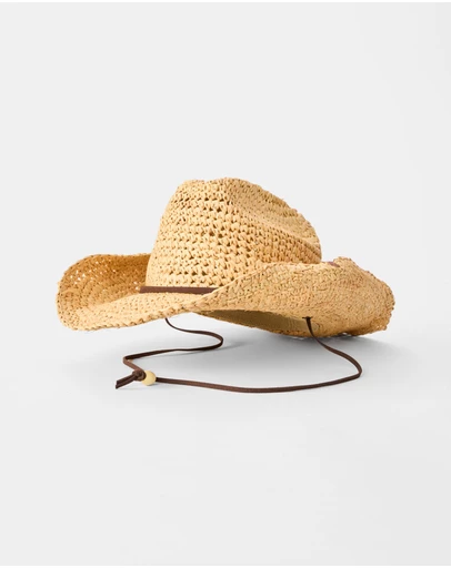 Rip Curl - Crushable Straw Cowgirl Hat
