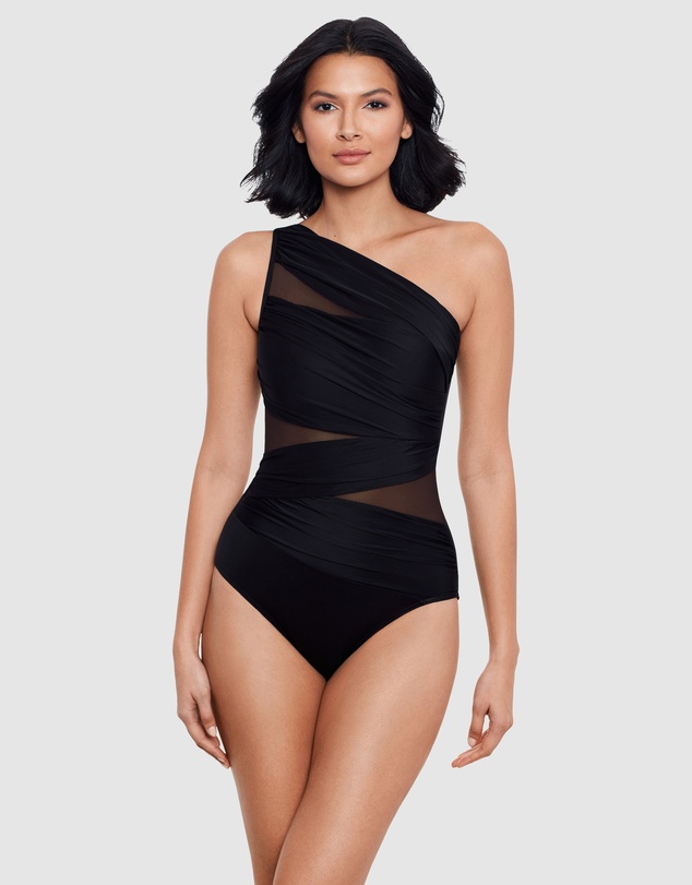 Miraclesuit Swimwear  - Jena One Shoulder Shaping Swimsuit