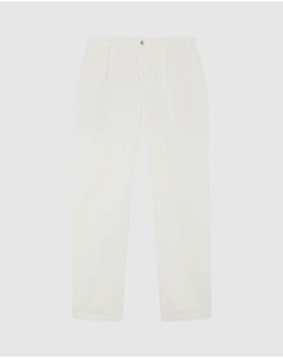 Frescobol Carioca - Aldo Cotton Pleated Trousers