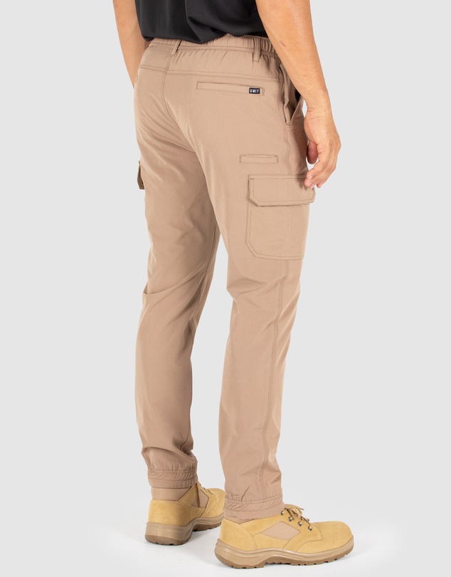 UNIT Workwear - UNIT Mens Cuffed Cargo Flexlite Utility Pants