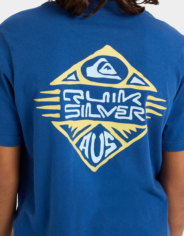 Quiksilver - Boys 8 to 16 Heritage Damond T-Shirt