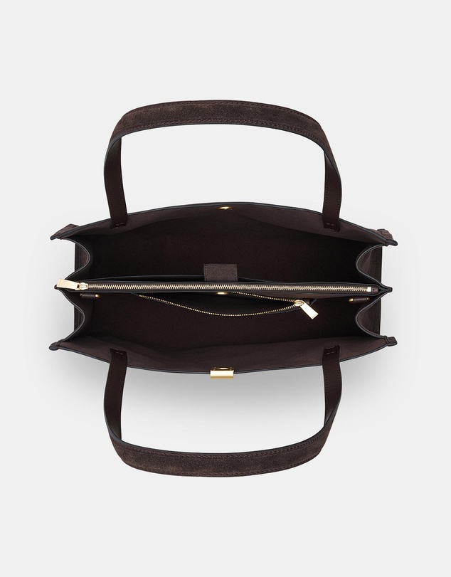 Oroton - Mille Work Tote Suede Bag