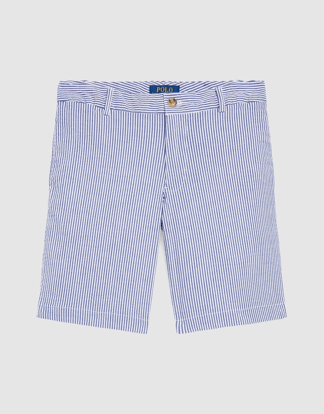 Polo Ralph Lauren - Stretch Cotton Seersucker Shorts - Teens