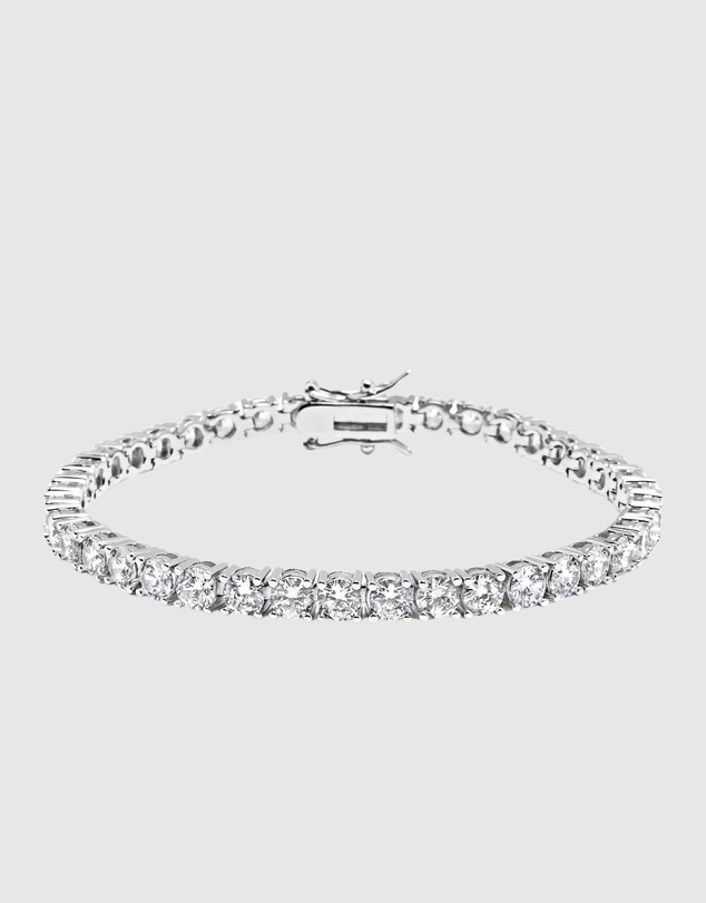 Nialaya Jewellery - Tennis Bracelet In Silver