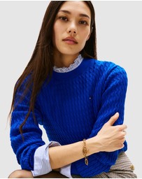 Tommy Hilfiger - Fine Gauge Cable Knit Jumper