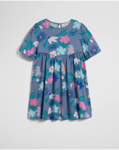 Country Road - Australian Cotton Short Sleeve Print Jersey Dress