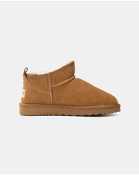 AusWooli Ugg Boots - Airlie Sheepskin Premium Ultra Mini Boots