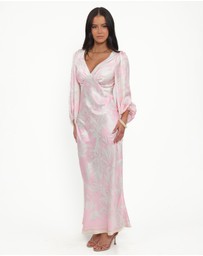 Petal & Pup - Varly Long Sleeve Dress - Pale Pink