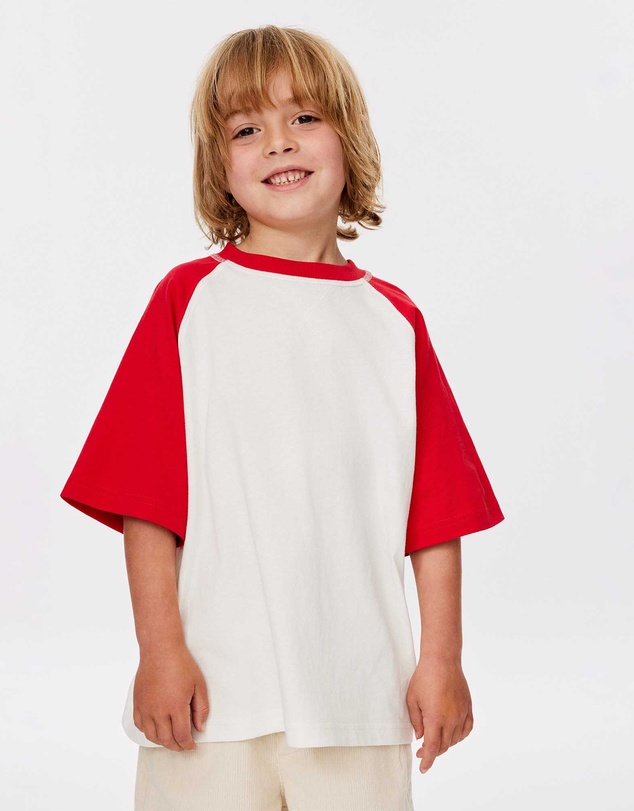 Cotton On Kids - Raglan Short Sleeve Tee