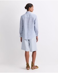 Sportscraft - Dahlia Stripe Linen Shirt