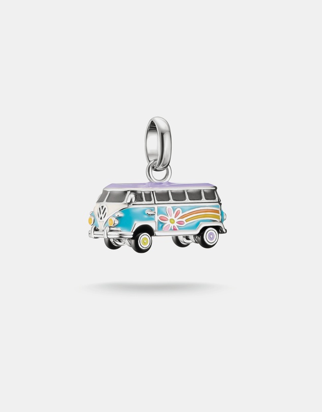 THOMAS SABO - THOMAS SABO Connect Charm Volkswagen Hippie Bus