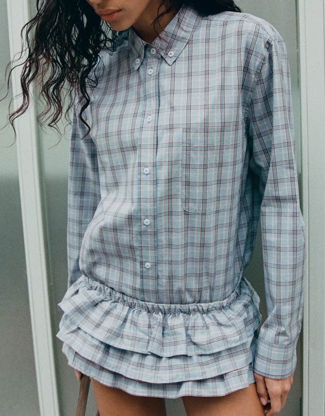 M.N.G - Striped Cotton Shirt