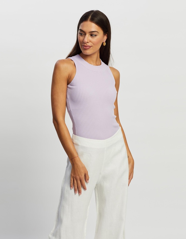 White By FTL - Miso Rib Tank