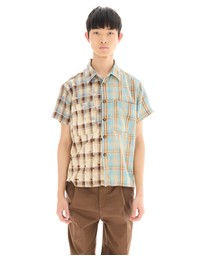 THE TALES - The Tales Half n Half 70's Flannel Camp Shirt