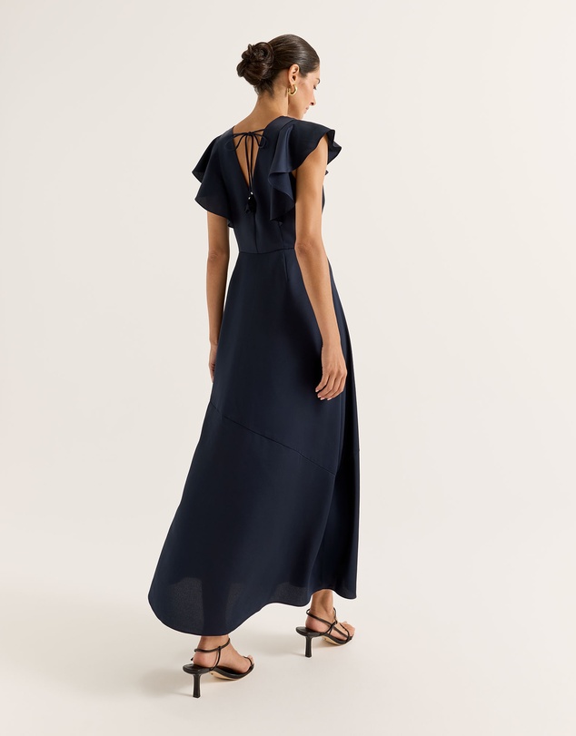 Review - Montreal Flounce Sleeve Dress