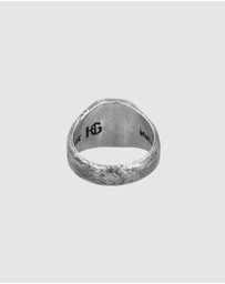 Haze & Glory - ICONIC EXCLUSIVE - Ring Signet The Thunder in 925 Sterling Silver