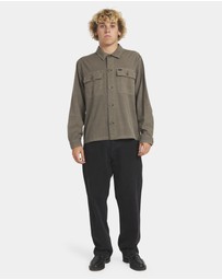 RVCA - Mens Coas Over Long Sleeve Shirt