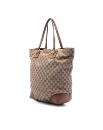 Pre-Loved by Azura Reborn - Pre-Loved Large GG Canvas GG Charm Tote